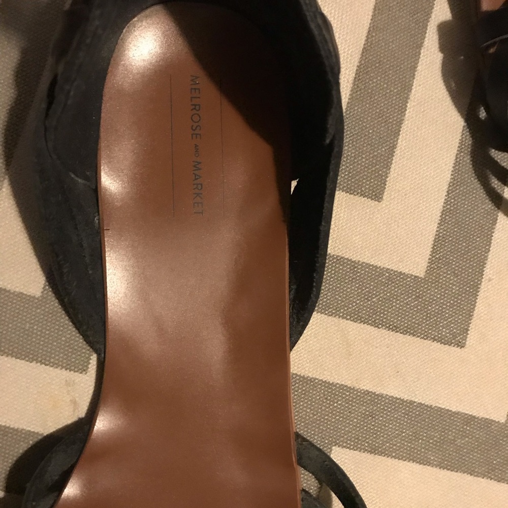 Black sandals from Nordstrom Rack